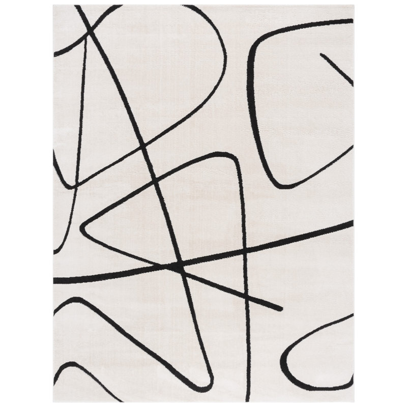 Jerena Performance Abstract Rug, Rectangle 8' x 10'