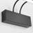 Simple Modern Led Picture Wall Light In Matte Black-95168650