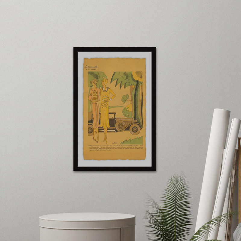 Gal Pals - Single Picture Frame Print, 91 cm H x 61 cm W x 4 cm D
