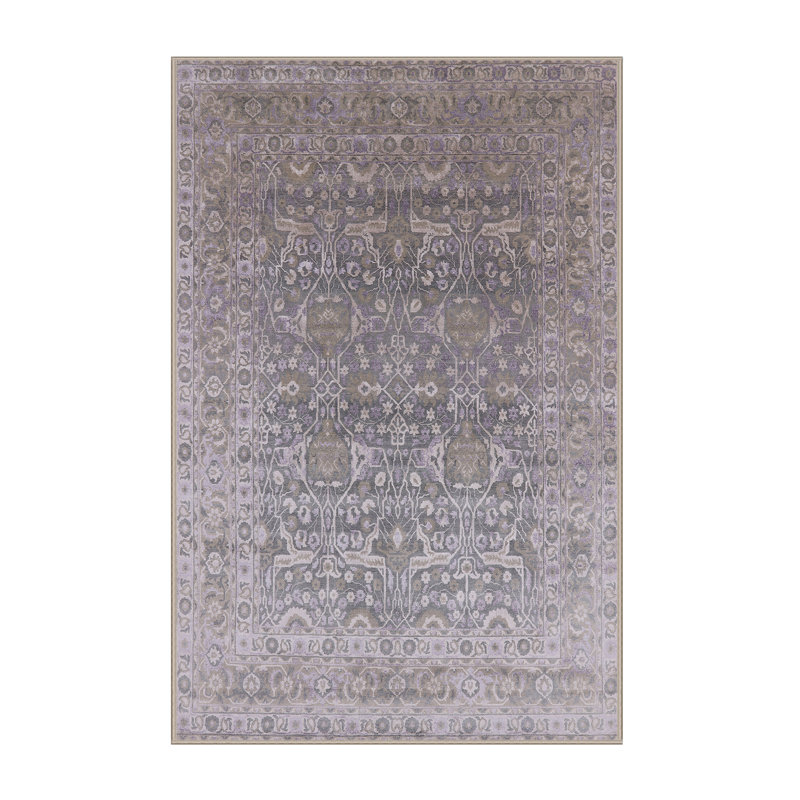 Oriental Indoor Rug, Rectangle 6' x 9'