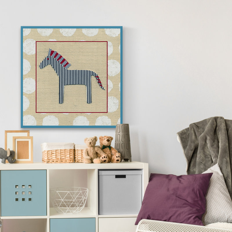 Parvin Katherines, reproduction de zèbre sur toile tendue, H 24 po x l 24 po x P 1,5 po