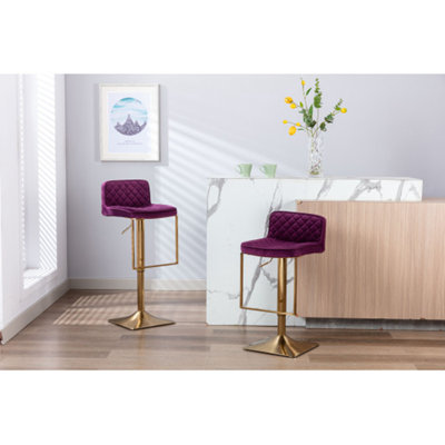 Tabouret pivotant à hauteur réglable