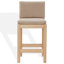 Tabouret de comptoir Carisa Boucle-907552929