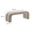Banc d'appoint en chenille 50,5 po Modway Dax-95616614
