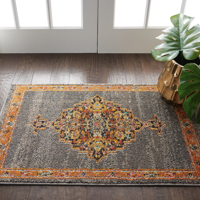 Oriental Indoor Rug, Rectangle 2'2" x 3'9"