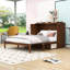 Queen 1 Drawer Wood Murphy Bed with Charging Station-483712802