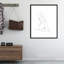 «Nude Contour S Croquis I», reproduction de photo encadrée sur papier-1009446361-1009446367