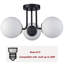 Plafonnier semi-encastré 3 lumières Globe-713480100