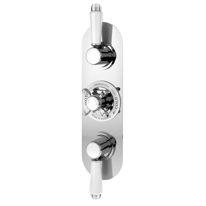 Triple Concealed Diverter Shower Valve