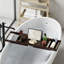 Plateau de baignoire pliable en bambou pour baignoire