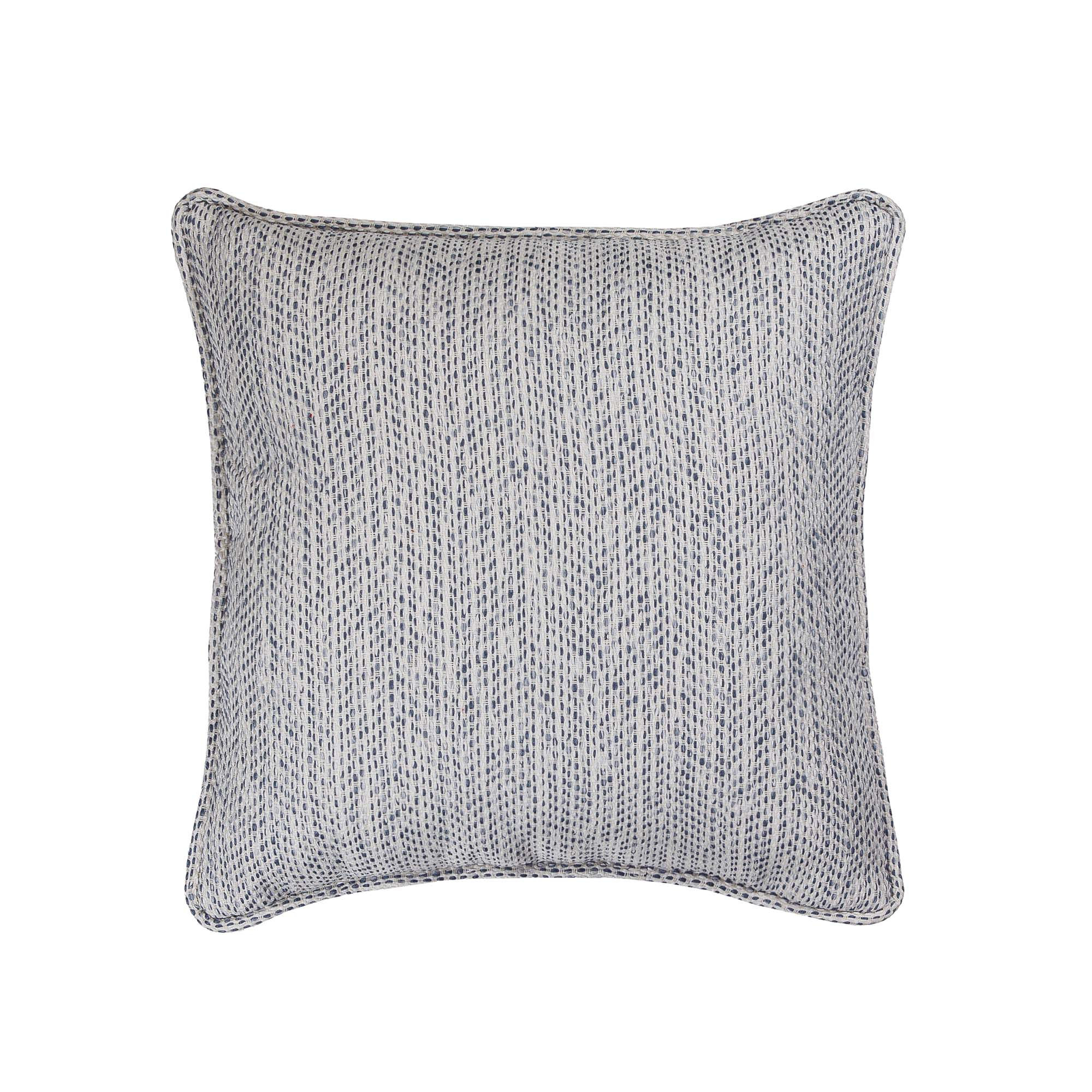 Thomasville At Home La Selva Pillow - 17x17 Inch Cotton Decorative Pillow