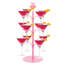 Tour à champagne, porte-verres à vin, support à arbre à cocktail pour boissons avec base robuste, étagère à champagne à 3 niveaux pour mariages, fêtes, décorations de fête de naissance
