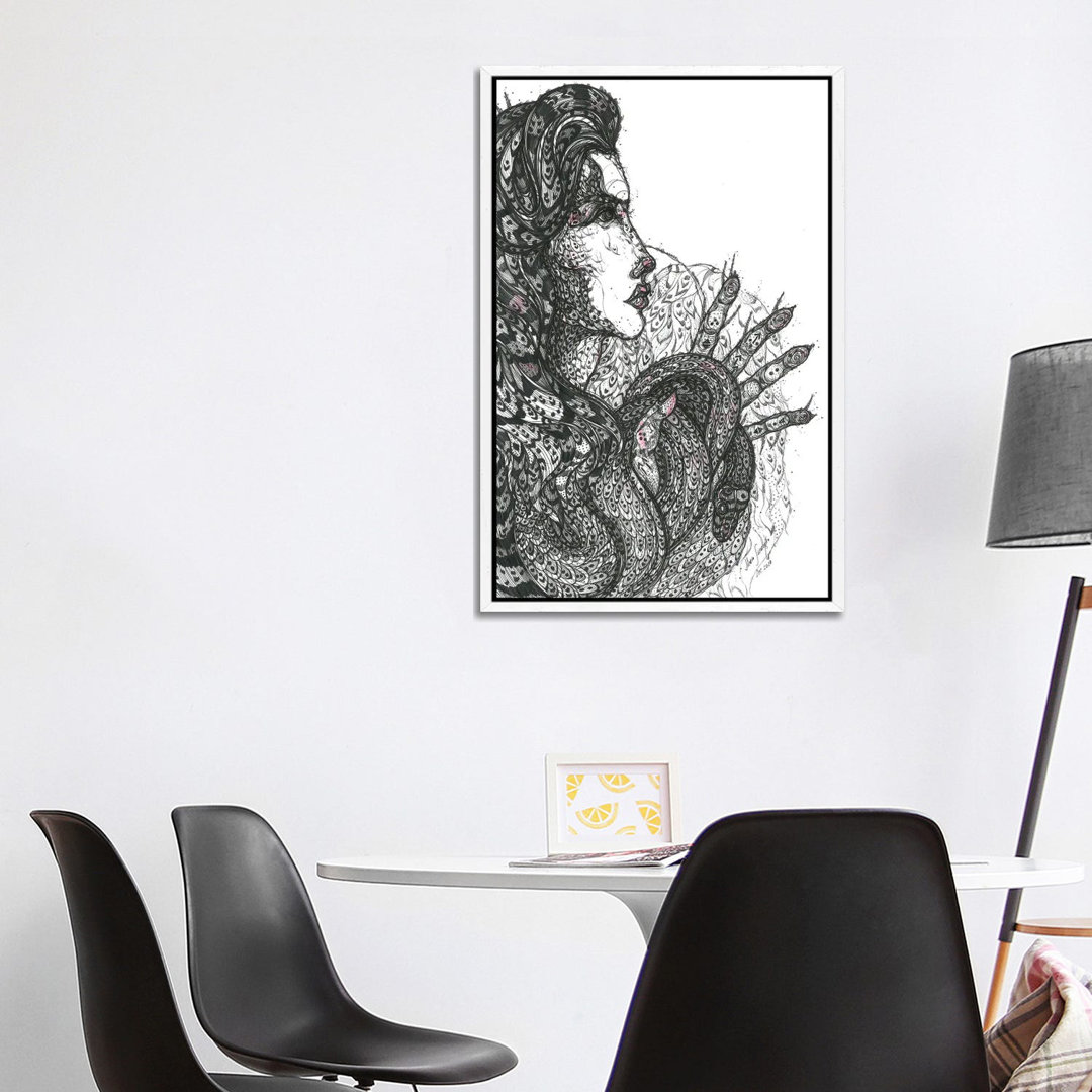 Grafik Medusa von Maria Susarenko - Galerie-verpackte Leinwand Giclée