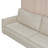 Halden Contemporary Queen Murphy Bed with Upholstered Sofa, LED Lighting, and Space-Saving Folding Design