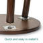 Henrie Solid Wood Side Table Set