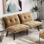 Canapé-lit pliant convertible brun-1824392160
