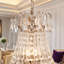 Lustre Empire français doré à 7 lumières en cristal K9, plafonnier moderne encastré-1120962495-1120962489