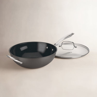 Stir Fry Wok with Glass Cover