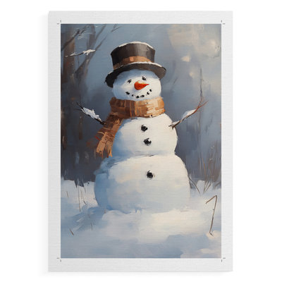 Christmas Holiday Art -Series 2-LIX -Canvas Print Only - NOT FRAMED