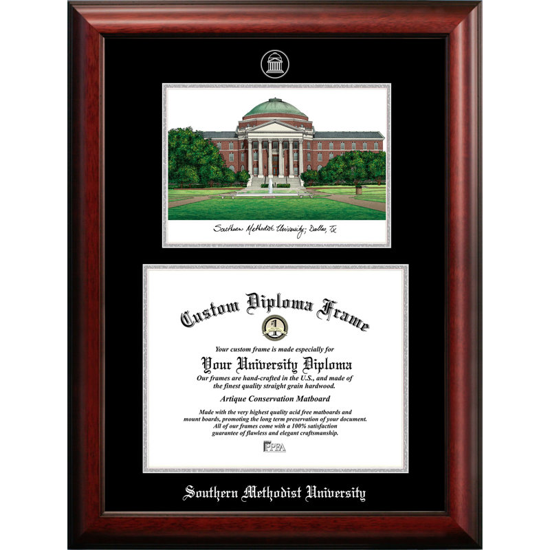 Cadre photo Southern Methodist University, 11 po x 14 po
