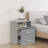 Isia 2 Drawer Bedside Table-1395795611