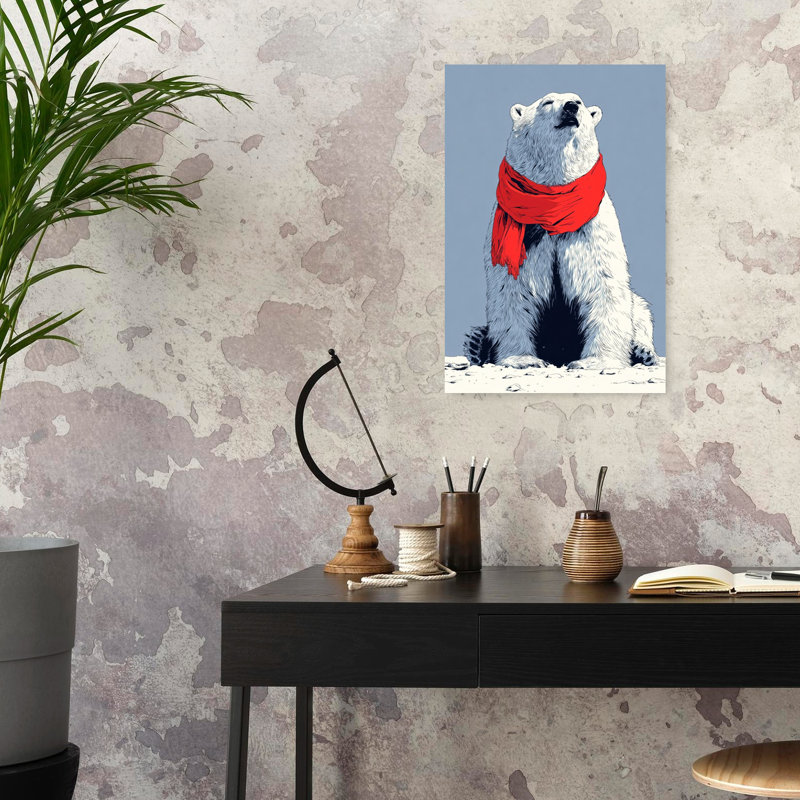 Ours arctique Cozy, 24" H x 16" W