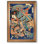 «Vechtende maintenue» par Hokusai Katsushika World Classic Reproductions For HomeDecor, cadre de gaufrage luxueux de style italien