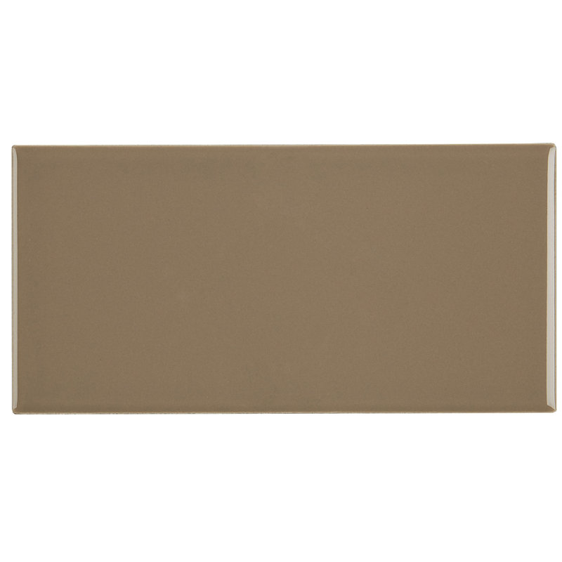 Berkeley 4" x 8" Ceramic Subway Tile, Elemental Tan