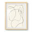 «Ethereal Umber I», peinture encadrée sur papier-1984831427