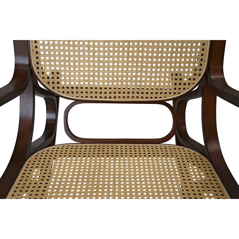 Chaise berçante Dedman, Noyer