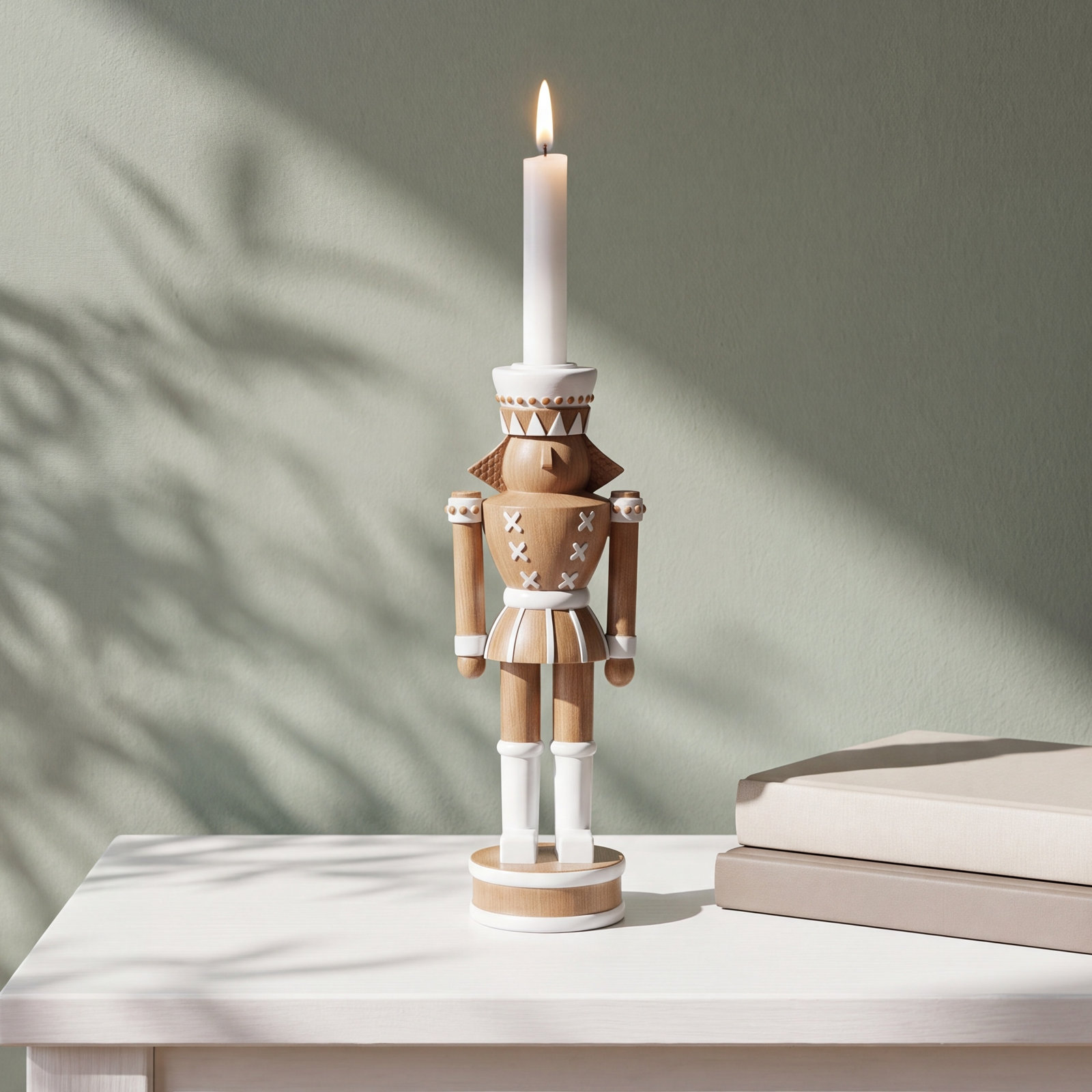 Fernie Nutcracker Taper Candle Holder