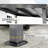 8' Lean To Gazebo With Upgraded Drainage System, Wall Mounted Gazebo Hardtop Galvanized Steel Sloping Roof For Patio Deck Backyard Lawn Party-115342752