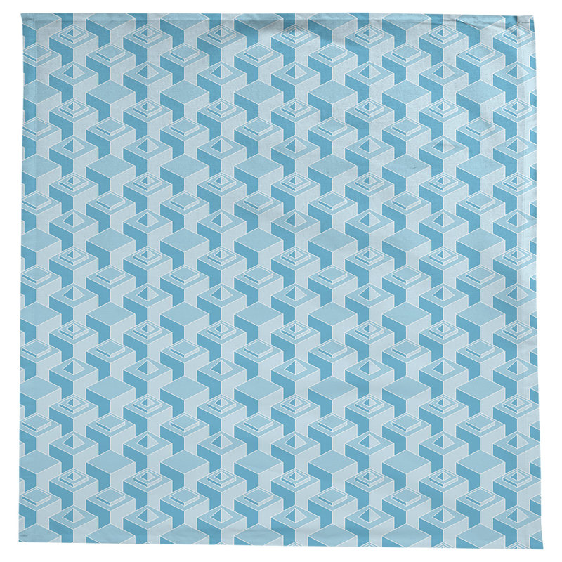 Nappe de gratte-ciels classiques, sarcelle
