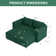 BOX MODULE STO SOFA 64'' 4 Piece Upholstered Modular Sofa with Storage