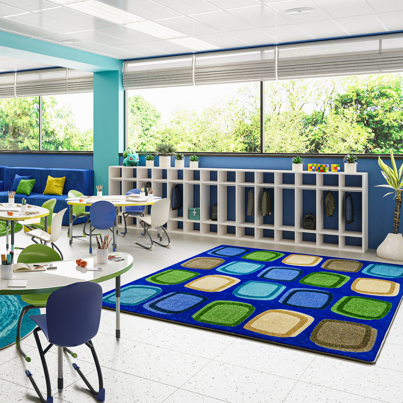 Tapis Kid Essentials Harmony Blocks, Rectangle 7 pi 8 po x 10 pi 9 po