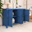 Buffet 51 pouces en bois avec tablettes réglables et poignées rétro-882255758