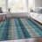 Premium Machine Washable Prisco Teal Rug-1855046829