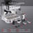 Stainless Steel Bean-to-Cup Espresso Machine with Silver Plating, Built-in Grinder & Milk Frother