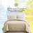 Southshore Fine Linens Vilano Oversized Quilt Set, Double-Brushed Microfiber Lightweight Quilted Bedding and 2 King Pillow Shams, King/California King, Soft Sand-1048792248-1001114976
