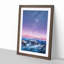Mountain Peaks in the Dolomites Italy in Abstract - Picture Frame Graphic Art Print-55726781-55726771