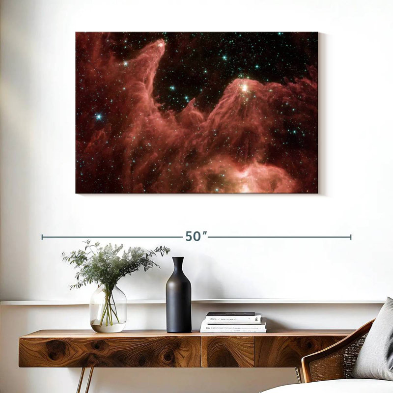 Oberle Mountains Of Creation Nebula, 26" H x 39" W