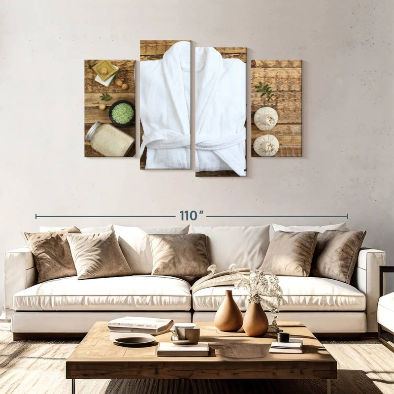 Ready For Spa, 48" H x 75" W