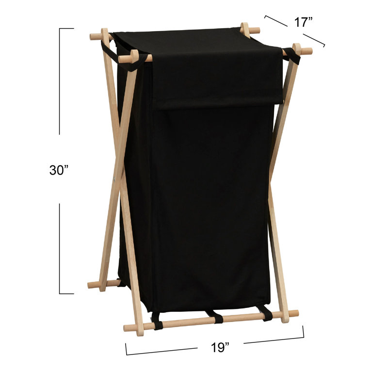 Laundry Hamper, Black