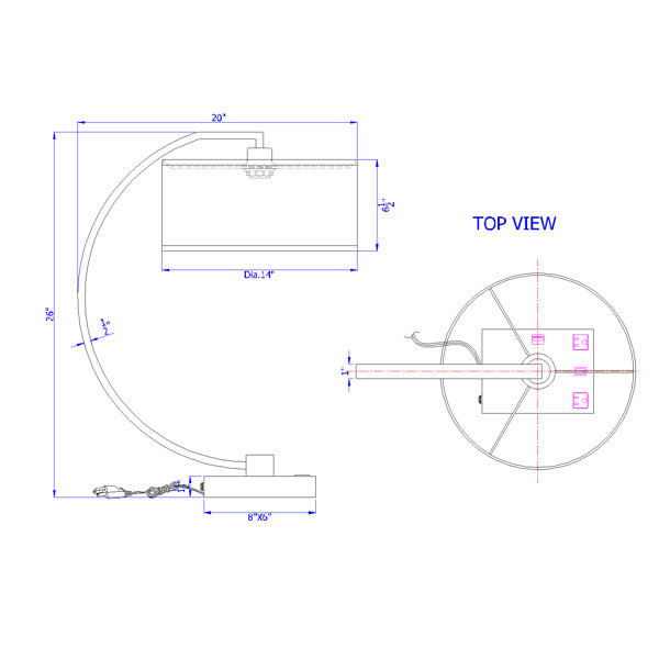 Dimensions du produit