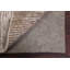 Tapis intérieur / extérieur moderne à rayures abstrait noué à la main 4 x 6