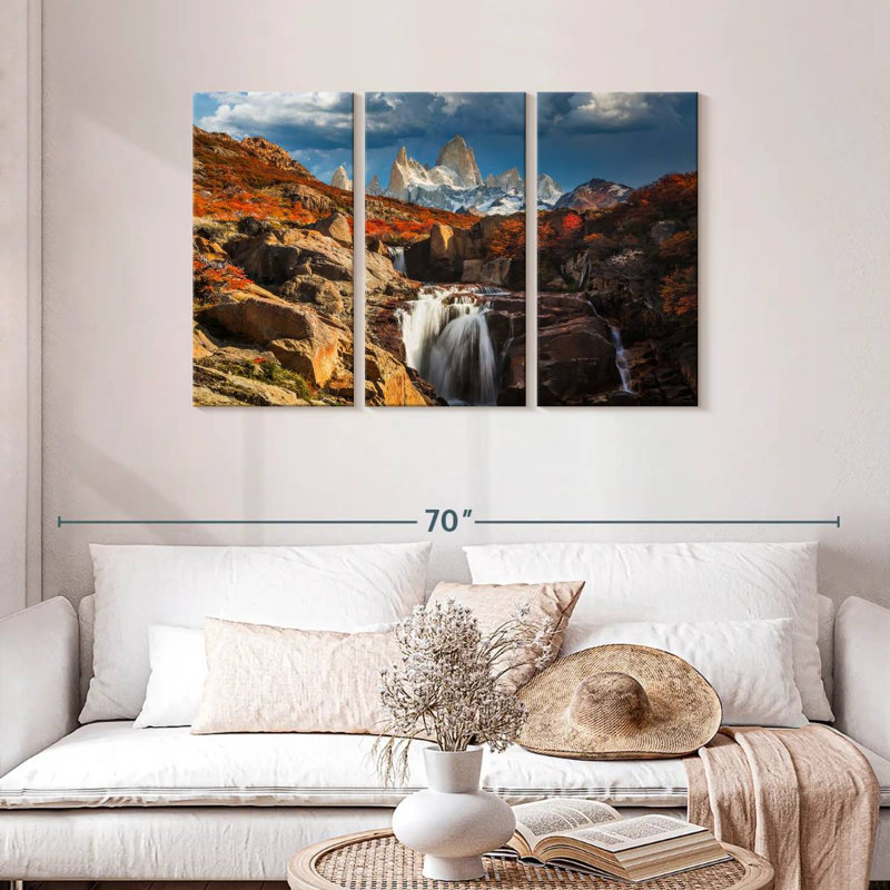Alvord Mont Fitz Roy en automne, H 28 po x l 45 po
