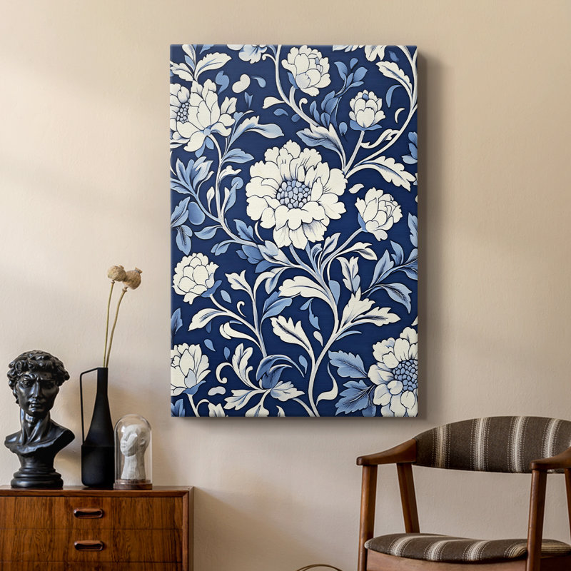 Série WORRIS de la série DMCxxix - Toile tendue avec châssis Premium - Prêt à être accroché, H 48 po x l 32 po