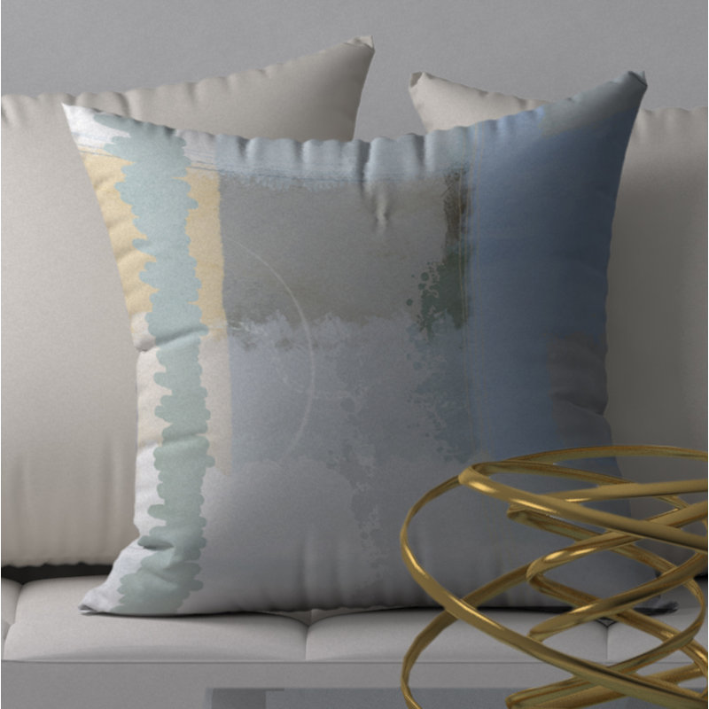 Housse de coussin décorative carrée préférée, 18" x 18"