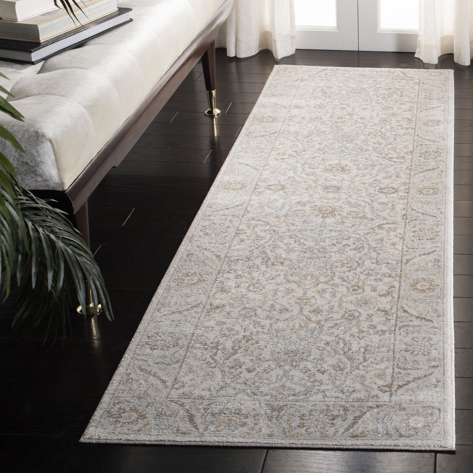 Canora Grey Aayushi Oriental Cream/Beige Area Rug & Reviews | Wayfair