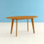 Klara Oval Solid Wood Base Dining Table